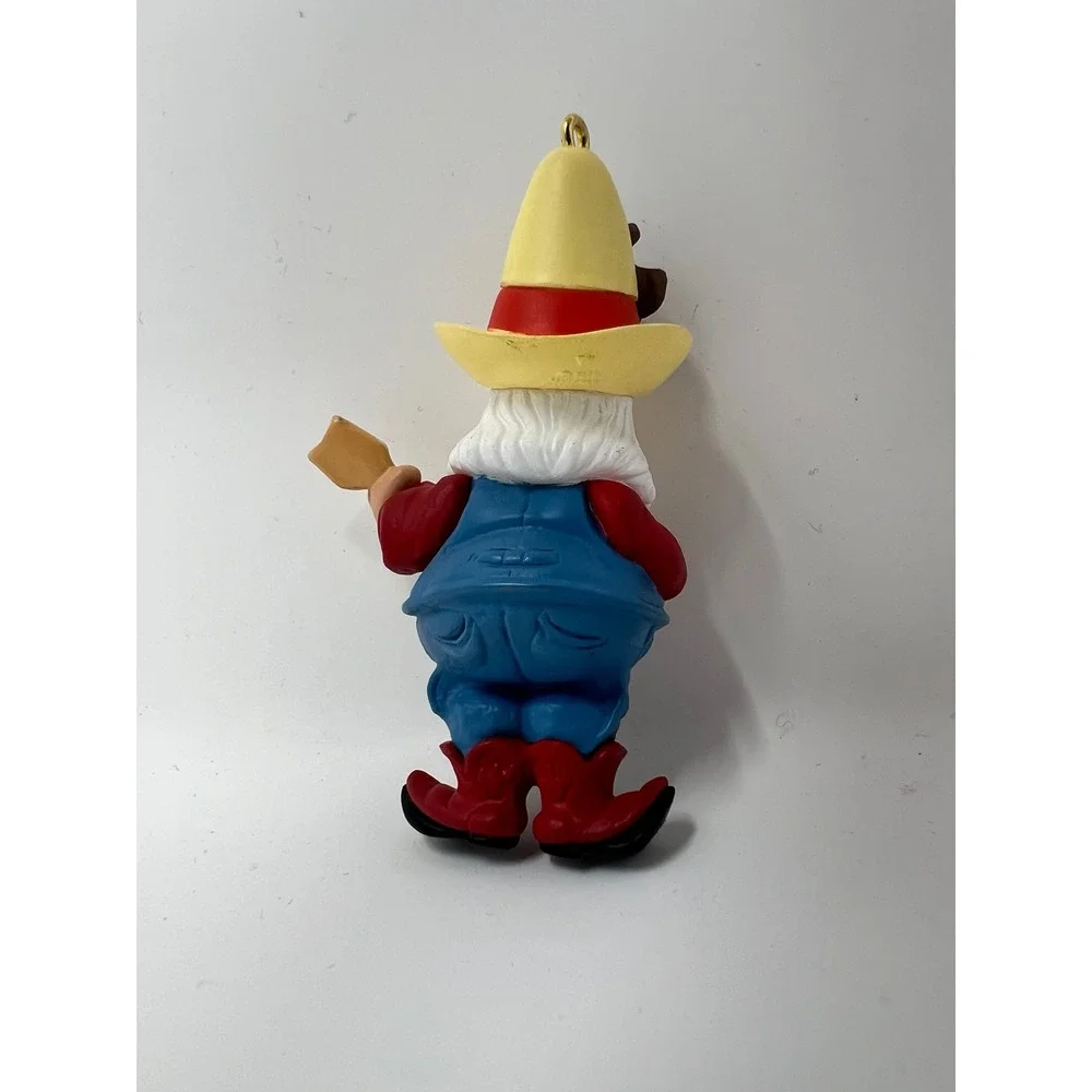 Hallmark Keepsake Ornament Santa Serenade 1995 Multicolor Excellent Western Owl